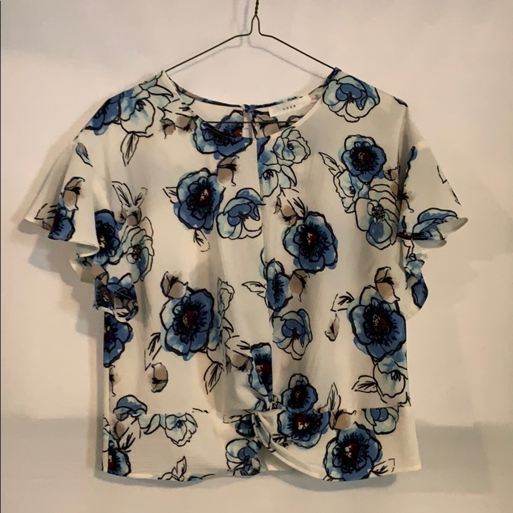 Nordstrom | Lush | Floral shirt